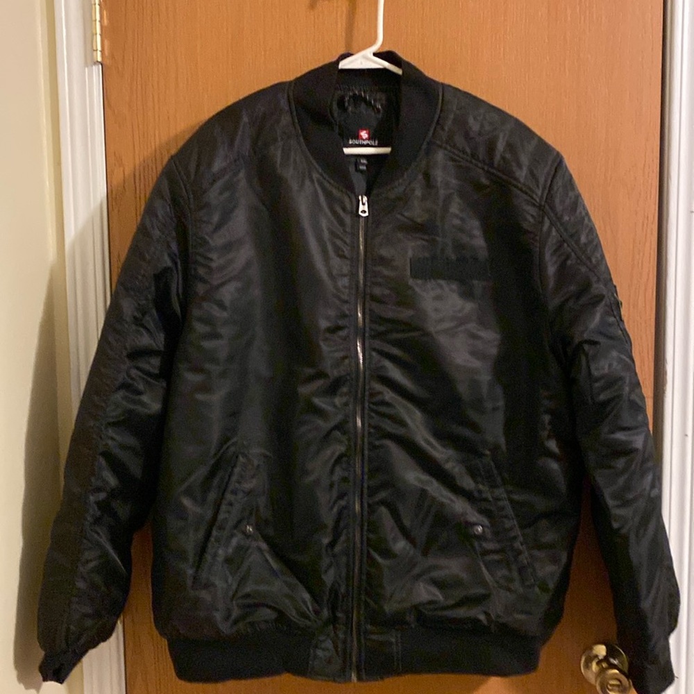 Southpole Jacket, Black, Men’s 2x